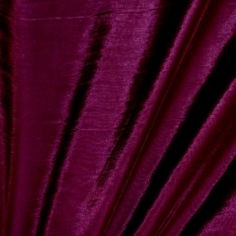 Faux Silk color Passion Fruit Drapery Fabric